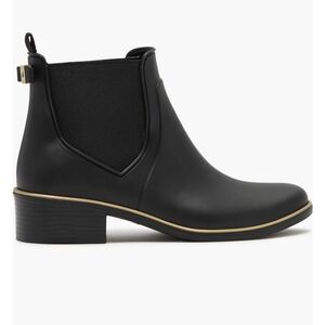 Kate Spade New York, Solstice Rain‎ Boot, Black, Size 6